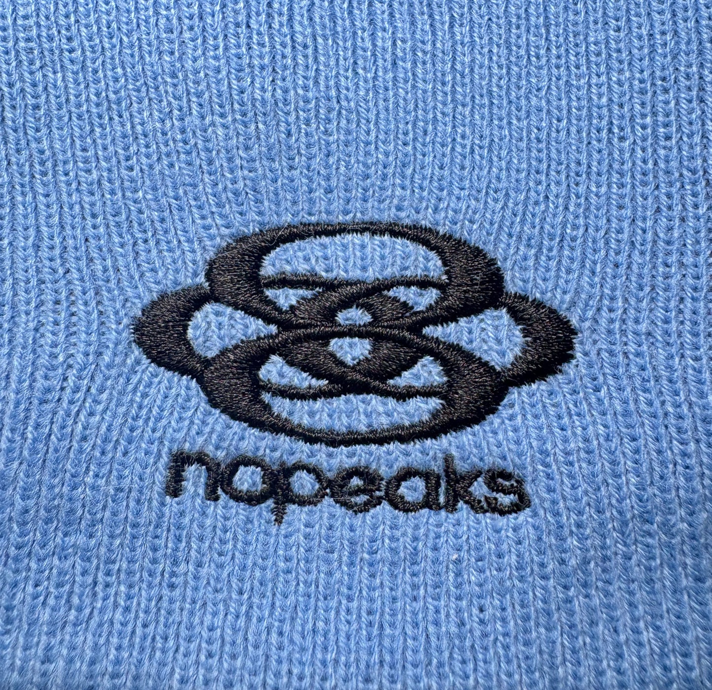 Baby Blue Silk Lined Beanie