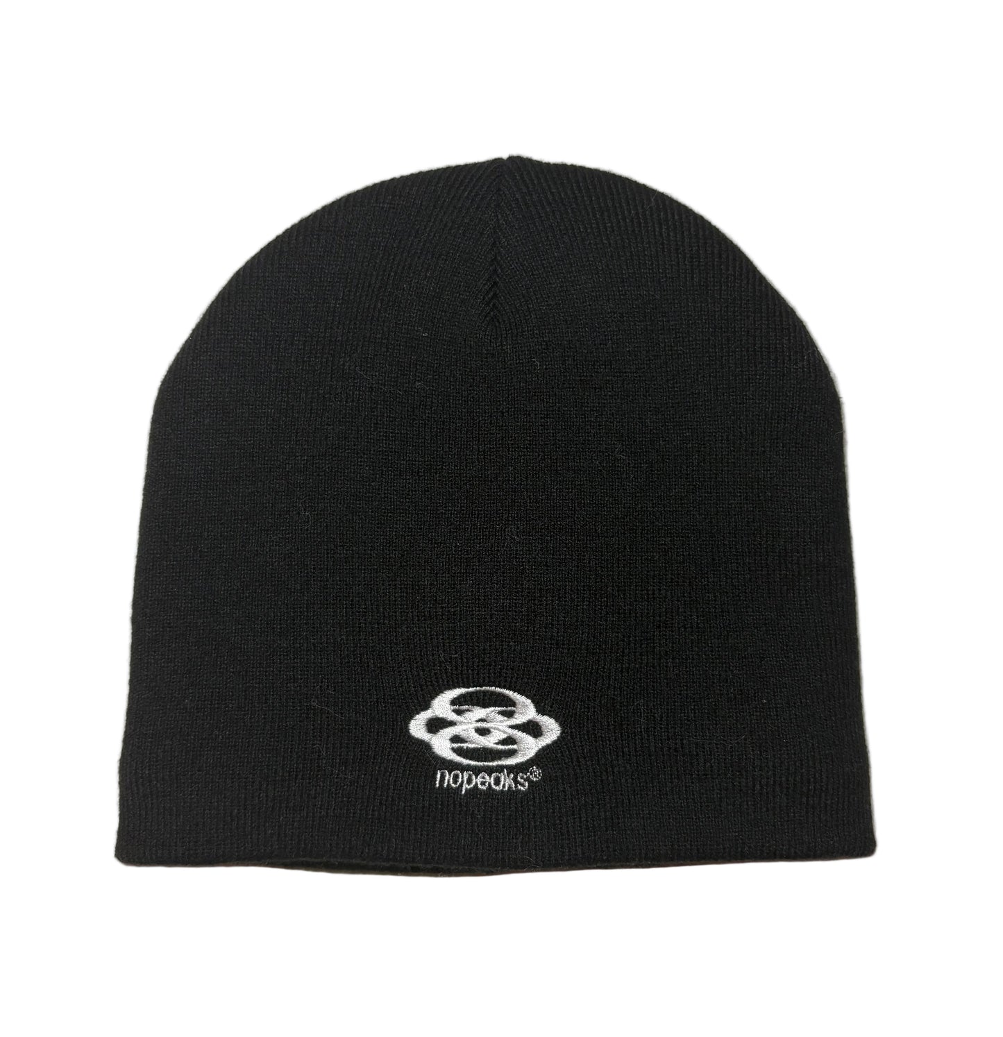 Black Silk Lined Beanie